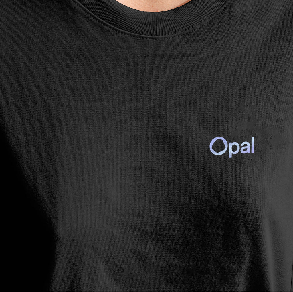 Standard Issue – Opal Crest Tee (Black)
